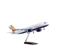 Modellini in scala Aerei Scala 47CM Per Airbus Aereo A320 NEO Bhutan Modello Aereo Modello Pressofuso Resina Display Collezionabile(No lamp)