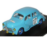 Modellino 1:43 auto Renault 4 CV Tour de France azzurro chiaro Eligor
