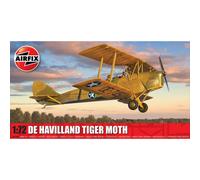 Modellino Aereo De Havilland Tiger Moth AIRFIX a02106a 1:72 Char Promozione
