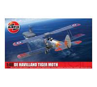 Modellino Aereo De Havilland Tiger Moth AIRFIX a04104a 1:48 Char Promozione