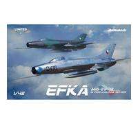 Modellino Aereo Efka / Mig-21f-13 IN Cecoslovacca Service Limited Edizione Eduar