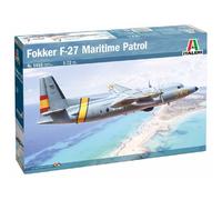 Modellino Aereo Fokker F-27 Maritime Patrol ITALERI 1455 1/72ème Char Per