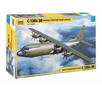 Modellino Aereo Heavy Trasporto Plane C-130j-30 ZVEZDA 7324 1:72 Char Per
