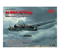 Modellino Aereo Ju 88a-11 WWII Tedesco Bomber ICM 48235 1/48ème Char Pro