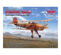Modellino Aereo Ki-86a/k9w1 " Cypress " WWII Japan Training Aircraft 1/32ème ICM