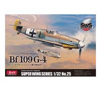 Modellino Aereo Messerschmitt Bf 109 G-4 Zoukei Mura sws25 1:3 2 Char P