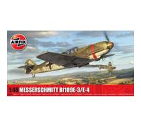 Modellino Aereo Messerschmitt Bf109e-3/e-4 AIRFIX a05120c 1:48 Char Per