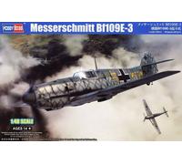 Modellino Aereo Messerschmitt Bf109e-3 HOBBY BOSS 81791 1:48 Char Ballo