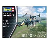 Modellino Aereo Messerschmitt Bf110 C-2/c-7 REVELL 04961 1:3 2 Char Pro