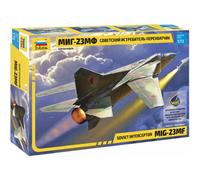 Modellino Aereo Mig-23mf Soviet Interceptor ZVEZDA 7225 1:72 Char Ballo