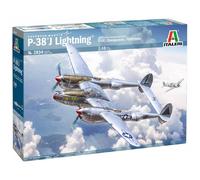 Modellino Aereo P-38 J Lightning ITALERI 2834 1:48 Modellino Char Promozione
