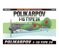 Modellino Aereo Polikarpov I-16 T.24 ACADEMY 12314 1:48 Char Promozione