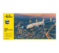Modellino Aereo Starter Kit Super Constellation Twa HELLER 58391 1:72
