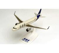 MODELLINO AEREO STATICO HERPA AIRBUS A320 NEO SAS SCANDINAVIAN 18cm SCALA 1:200