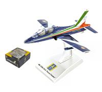 MODELLINO AEREO STATICO ITALERI MB 339 PAN FRECCE TRICOLORI 2025 PONY 10 1:100