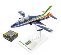 MODELLINO AEREO STATICO ITALERI MB 339 PAN FRECCE TRICOLORI 2025 PONY 4 1:100