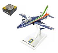 MODELLINO AEREO STATICO ITALERI MB 339 PAN FRECCE TRICOLORI 2025 PONY 6 1:100
