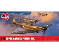 Modellino Aereo Supermarine Spitfire Mk.i AIRFIX a05126b 1:48 Modellino Char Pro