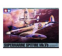 Modellino Aereo Supermarine Spitfire Mk.vb TAMIYA 61033 1/48ème Char Pro