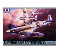 Modellino Aereo Supermarine Spitfire Mk.vb TAMIYA 61033 1/48ème Char Pro