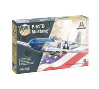 Modellino aereo veivolo da caccia 1/72 P-51D Mustang Aces ITALERI 1484 Scala1:72