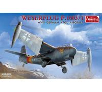 Modellino Aereo Weserflug P.1003/1 WWII Tedesco Vtol Aircraft Amusing Hobby