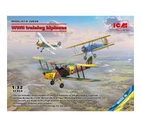 Modellino Aereo WWII Training Biplanes 1/32ème ICM 32039 Char Promozione
