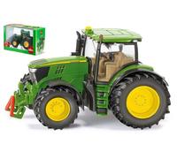 MODELLINO AGRICOLO SIKU TRATTORE JOHN DEERE 6210R MODELLISMO SCALA 1:32