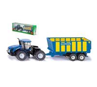 MODELLINO AGRICOLO SIKU TRATTORE NEW HOLLAND C/CARRO INSILATI SCALA 1:50