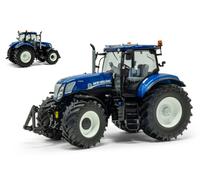 MODELLINO AGRICOLO STATICO ROS TRATTORE NEW HOLLAND T7.270 BLU SCALA 1:32