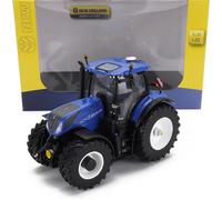 MODELLINO AGRICOLO STATICO UNIVERSAL HOBBIES TRATTORE NEW HOLLAND T7.300 1/32