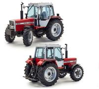 MODELLINO AGRICOLO STATICO WEISE-TOYS TRATTORE MASSEY FERGUSON 1014 1986-90 1:32