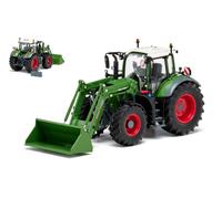 MODELLINO AGRICOLO STATICO WIKING TRATTORE FENDT 724 WITH FRONT LOADER 1/32