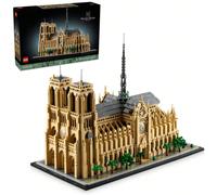 Modellino architettonico in replica della Cattedrale di Notre-Dame di Parigi, kit di costruzione di edifici da collezione per adulti, da costruire e esporre come souvenir, regalo LEGO® Ultimate Notre