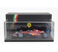 MODELLINO AUTO STATICO LOOKSMART FERRARI F1 SF24 LECLERC MIAMI GP 2024 1/43