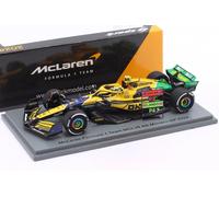 MODELLINO AUTO 1:43 SPARK F1 MCLAREN MCL38 LANDO NORRIS MONACO GP 2024 DIE CAST
