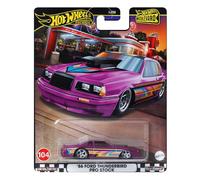 Hot Wheels Modellino Auto 86 FORD THUNDERBIRD PRO STOCK - Die Cast Scala 1:64 - lunghezza 7cm - HRT72 - Serie Boulevard 104