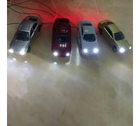 Modellino auto arredamento casa modellismo ferroviario illuminato scala N modell