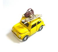 Modellino Auto d’Epoca Vintage in Metallo, da Collezione Retro Antico 11 cm