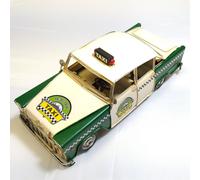 DynaSun Modellino Auto d’Epoca Vintage in Metallo, da Collezione in Stile Retro Antico in Scala con Lunghezza 32 cm