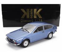 MODELLINO AUTO EPOCA STATICO ALFA ROMEO ALFETTA 1600 GTV 1976 BLU SCALA 1/18