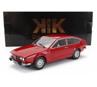 MODELLINO AUTO EPOCA STATICO ALFA ROMEO ALFETTA 2000 GTV 1976 ROSSO SCALA 1/18
