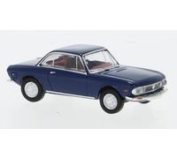 MODELLINO AUTO EPOCA STATICO BREKINA LANCIA FULVIA COUPE 1970 BLU SCALA 1:87