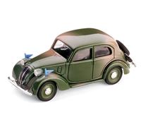 MODELLINO AUTO EPOCA STATICO BRUMM FIAT 1100 FORZE ARMATE 1937-39 SCALA 1/43