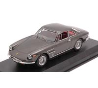 MODELLINO AUTO EPOCA STATICO FERRARI 330 GTC 1966 GRIGIO MODELLISMO SCALA 1:43