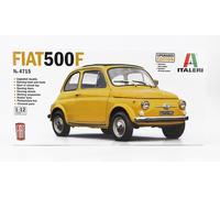 MODELLINO AUTO EPOCA STATICO ITALERI FIAT 500F 1965 MODELLISMO SCALA 1/12