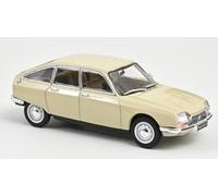 MODELLINO AUTO EPOCA STATICO NOREV CITROEN GS 1971 BEIGE MODELLISMO SCALA 1/43