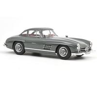 MODELLINO AUTO EPOCA STATICO NOREV MERCEDES-BENZ 300 SL 1954 GRIGIO SCALA 1:12