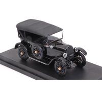 MODELLINO AUTO EPOCA STATICO RIO FIAT 501 LA SAETTA DEL RE 1919 NERO SCALA 1:43