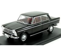 MODELLINO AUTO EPOCA STATICO SEAT FIAT 1500 1971 NERO MODELLISMO SCALA 1:24